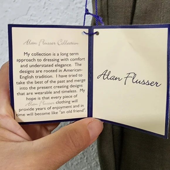 Alan Flusser dress pants. - Picture 4 of 6